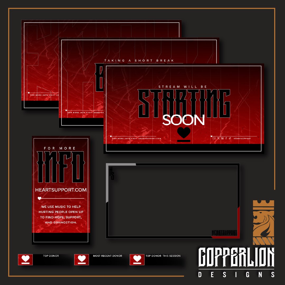 Got asked to help out a great charity, <a href="/heartsupport/">HeartSupport</a>  with a clean update for some assets. Its always a pleasure to lend a hand to those out to make the world a better place.