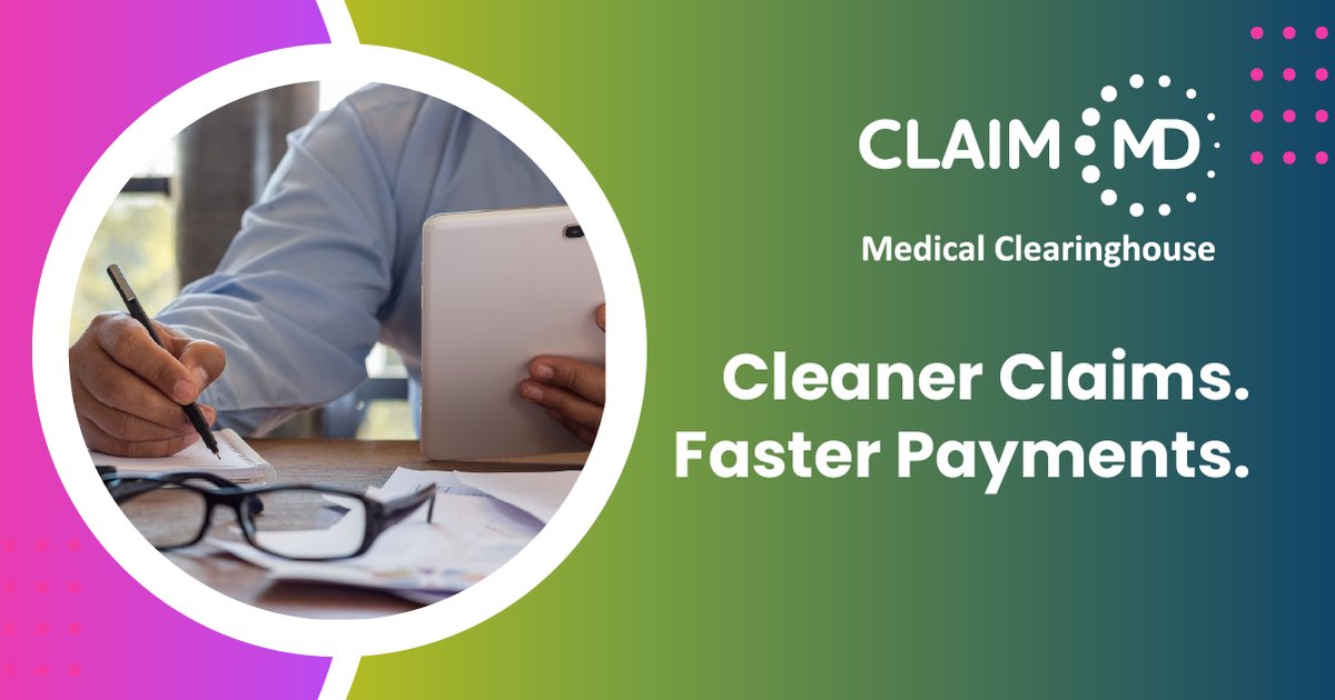 Stop claim delays before they start. 
Claim.MD helps eliminate common errors with built-in tools:

- Real-time validations

- Smart claim edits

- Immediate feedback before submission

claim.md