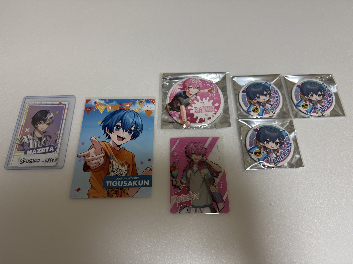 AMPTAK Summer グッズ交換、ブロマイド

譲：画像

求：📣💜💛

郵送希望
ご気軽にお声かけください！🙇🏻‍♀️

#AMPTAK #AMPTAKxCOLORS #AMPTAKxCOLORSグッズ交換 #アンプタックグッズ交換 #AMPTAKグッズ交換
#STPRブロマイド #AMPTAKブロマイド