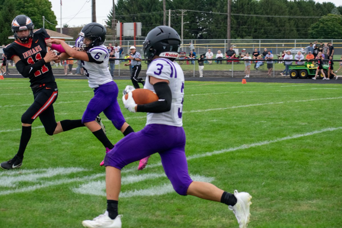100ydDASH's tweet photo. These blocks! 👀 #17 @Jeremiah00007  and #6 @GotkowskiJack