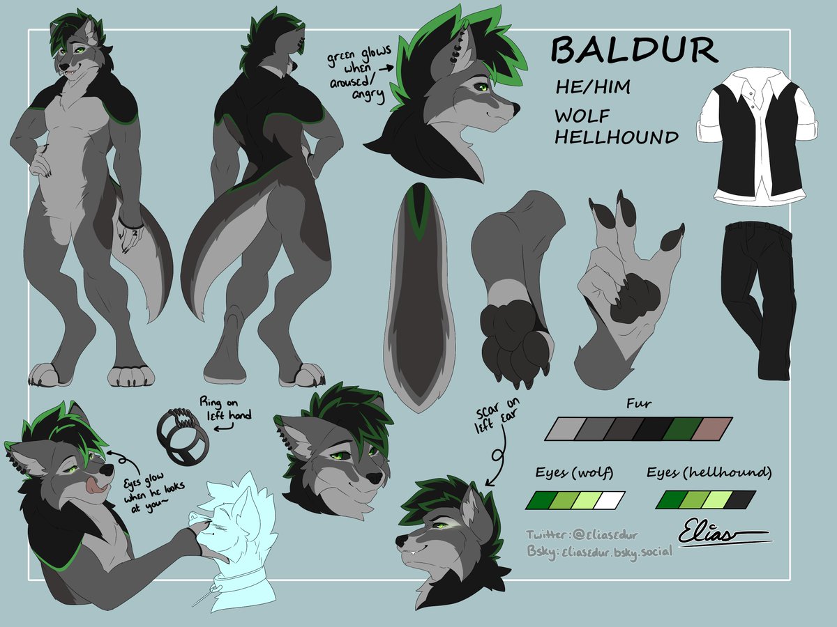 It was about time to get a new updated Ref-Sheet. So I asked the absolute amazing <a href="/EliasEdur/">Elias</a>! 
Please share all the love possible with Elias! For this absolute outstanding work! 

And on top, lets see, who will actually realize the small but very needed changes. ;)