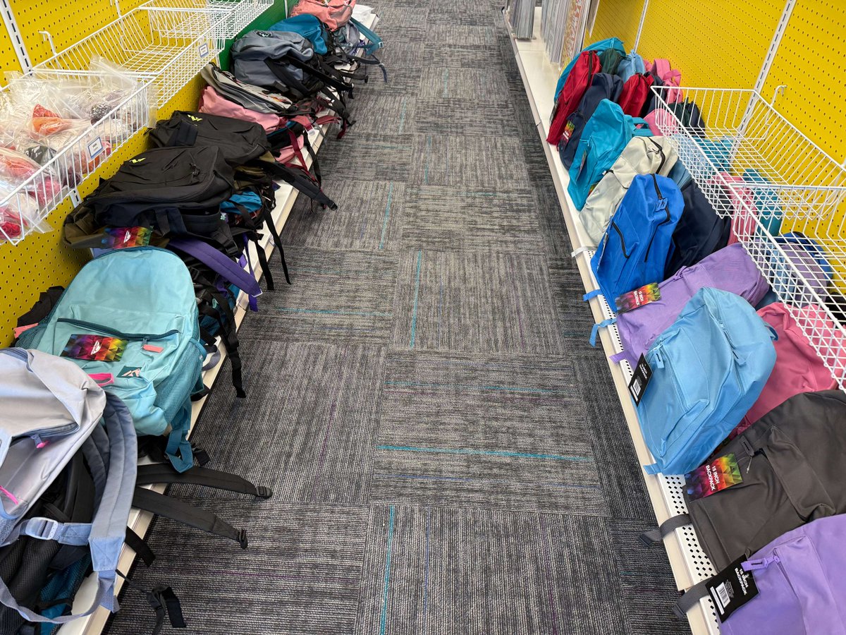 wakeedpa's tweet photo. Itโs Thank You Tuesday! ๐ Huge shout-out to @Truist for their incredible backpack drive. Their donation stocked our #Tools4Schools shelves with fully stuffed backpacks โ putting essentials directly into the hands of @WCPSS teachers and students. ๐โ๏ธ #SupportTeachers #WCPSS https://t.co/Q9dkcm9QZI