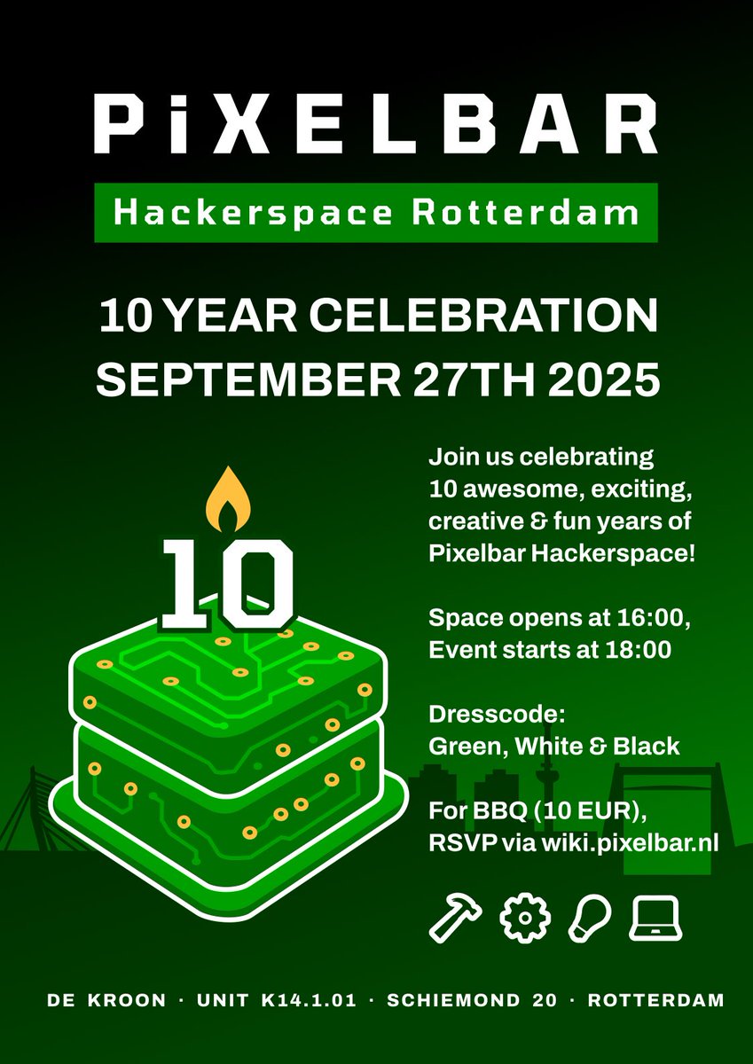 Pixelbar Hackerspace tweet media