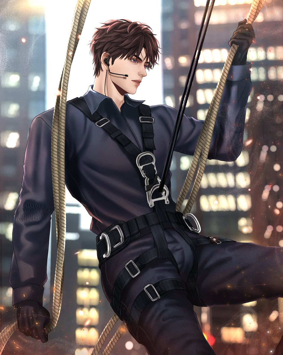 The “candle” to his cake #CalebMC #LoveandDeepspace #マヒル #하우주 #夏以昼