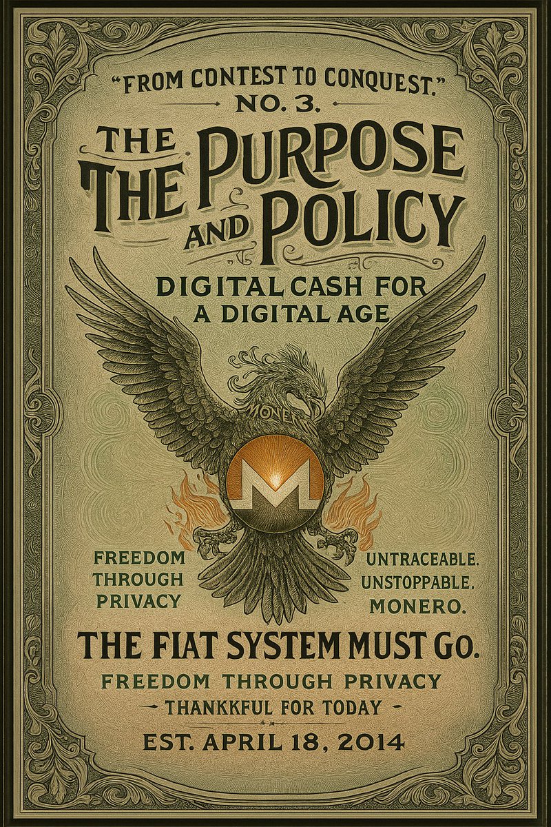 MONERO is digital cash for the digital age!