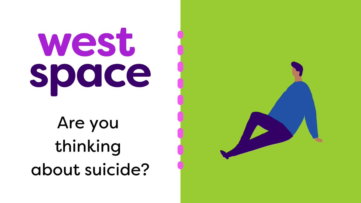 It can be hard to ask for help, especially if you’re having suicidal thoughts. 💛

You are not alone. Talk to someone you trust or reach out for support.

Find info and guidance here: westspace.org.uk/self-help/self…