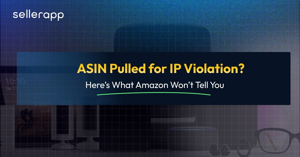 IP complaints can wipe out your best-selling product overnight. One claim, and your ASIN vanishes.

Read this to protect your listings: zurl.co/5ymZP

#AmazonSellers #FBA #Ecommerce #BrandProtection #IPComplaints