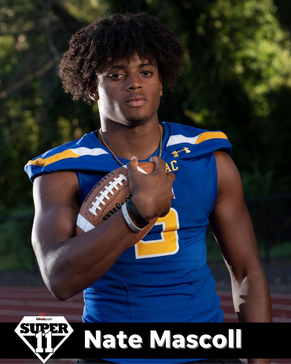 #5 Nate Mascoll, Sr., RB/WR/LB/DB/KR, Mahopac, is a savvy runner who patiently waits for the hole to open then stomps on the gas like a commuter with a touch of road rage:  bit.ly/41uwJmH
📸: John Meore
📹️: Peter Carr 
✍: Mike Dougherty 
#lohudSuper11