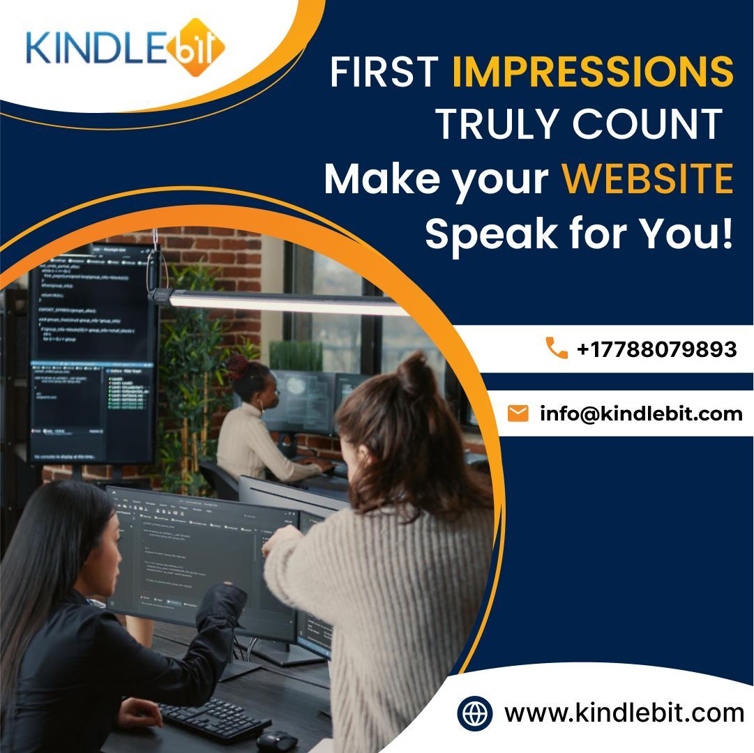 KindleBit's tweet image. With flawless web design and development, we at Kindlebit Solutions do more than just build websites; we create digital experiences.
User-focused interfaces
Fast, responsive, and scalable
Customized to your brand
Let's talk today!
#WebDesignDevelopment #KindlebitSolution