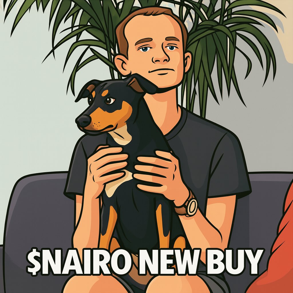 NairoCoinEth's tweet image. We've send 5% of $NAIRO supply to Vitalik.eth @VitalikButerin

Txhash: etherscan.io/tx/0xefb8a53c1…