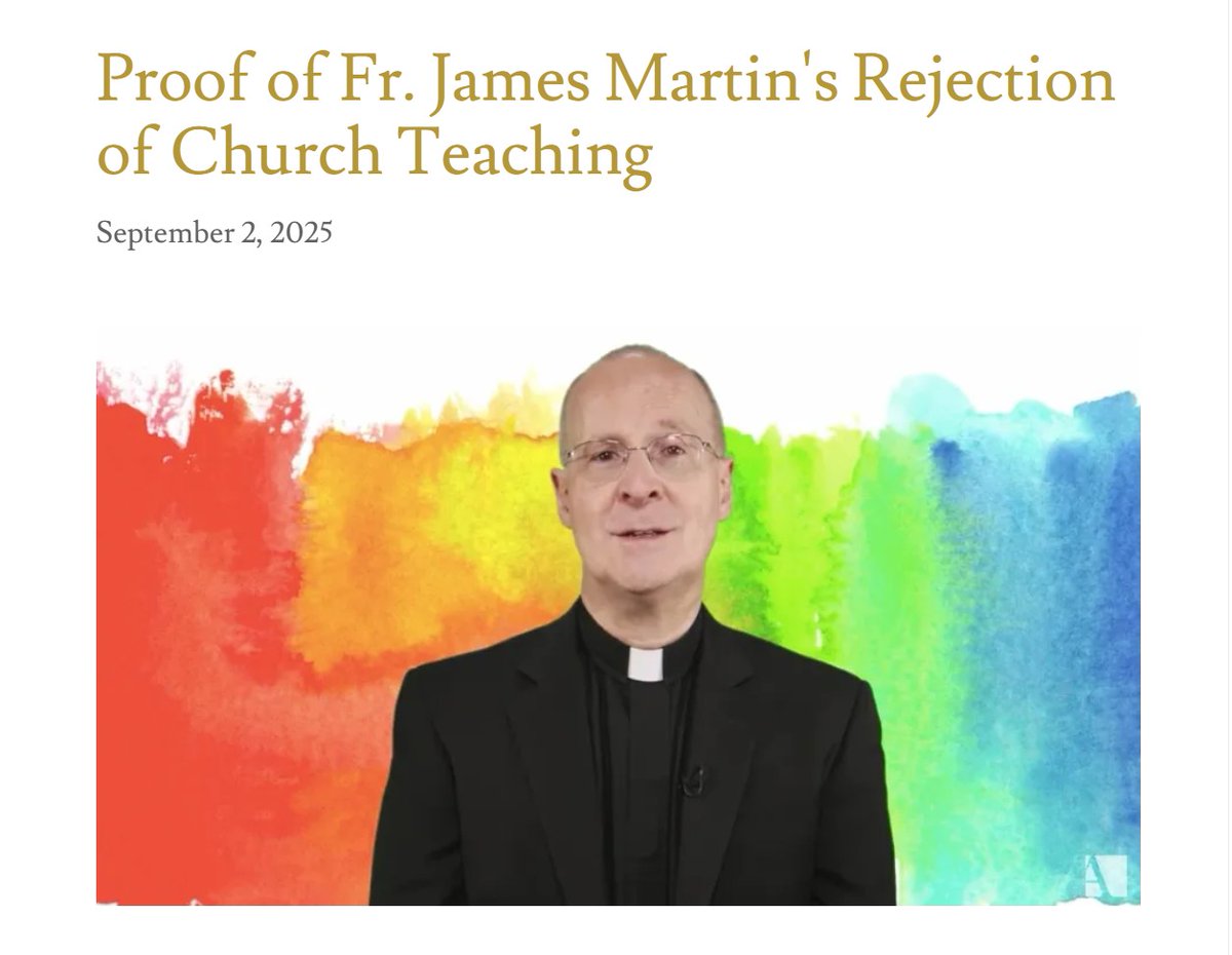 If Leo XIV sees that list, it's more likely he'll make Martin a 'cardinal'.