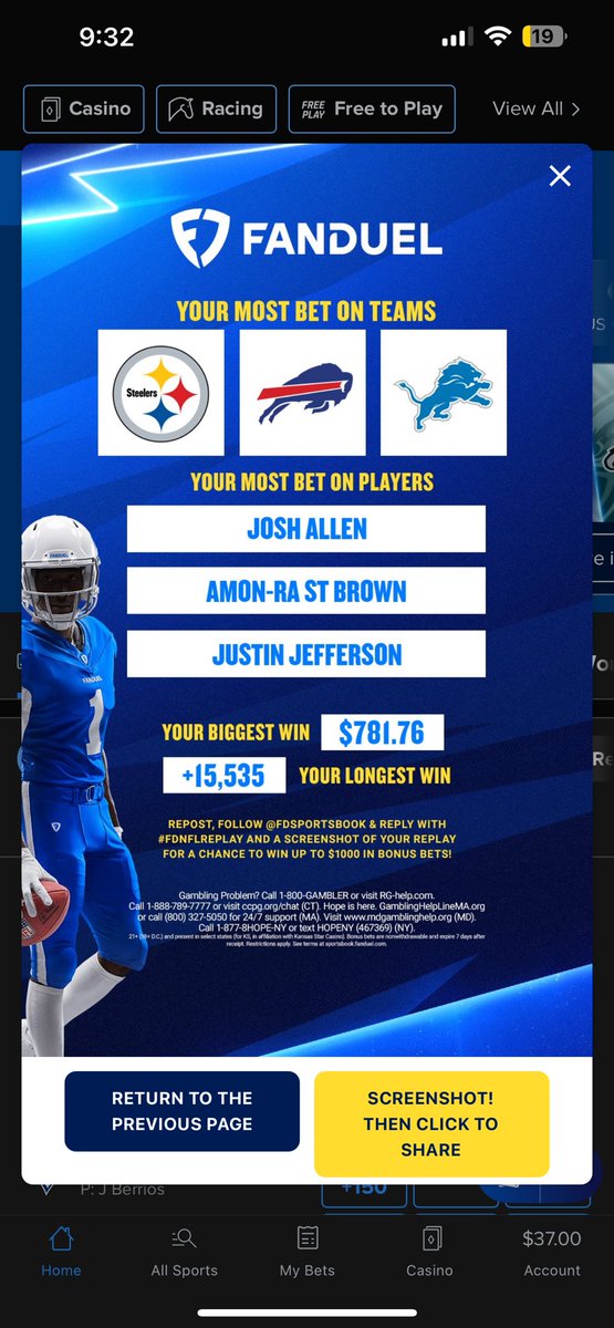 MackenzieHewett's tweet photo. @FDSportsbook https://t.co/DOCbB8idfd