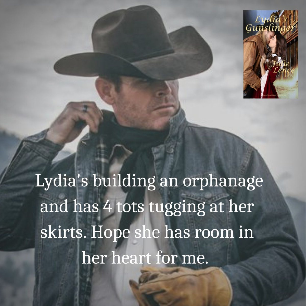 JulieLence's tweet photo. #TuesdayRead
Lydia’s Gunslinger:
#westernromance #Bookboost #IARTG #outlaws #westerns #Texas #Sheriff #BookPromo #KindleUnlimited
https://t.co/hGz6IDhvAn https://t.co/UbkkmUrCDf