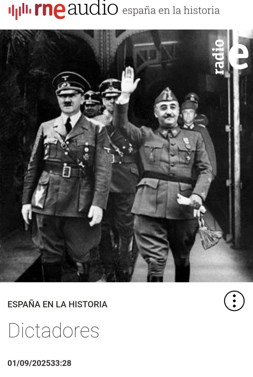 Muchas gracias a <a href="/ejuarezvalero/">Eduardo Juárez Valero</a> por invitarme al programa "España en la Historia" de <a href="/rne/">Radio Nacional</a> 

rtve.es/play/audios/es…