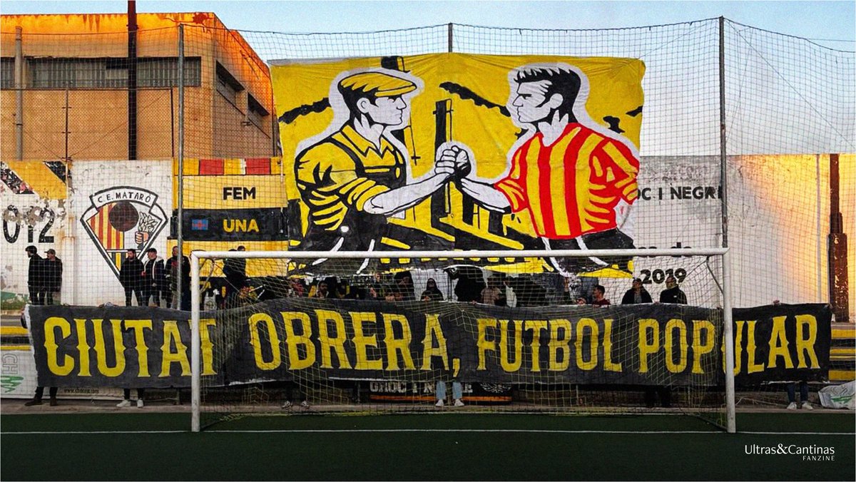 Fútbol de barrio, tifo obrero y cantina llena: en Mataró el Centenari late con la gente, no con las categorías. 

Lo encontrarás en el próximo número, entre humo, cánticos y morro frito.

#UltrasYCantinas #Ultras #Fanzine