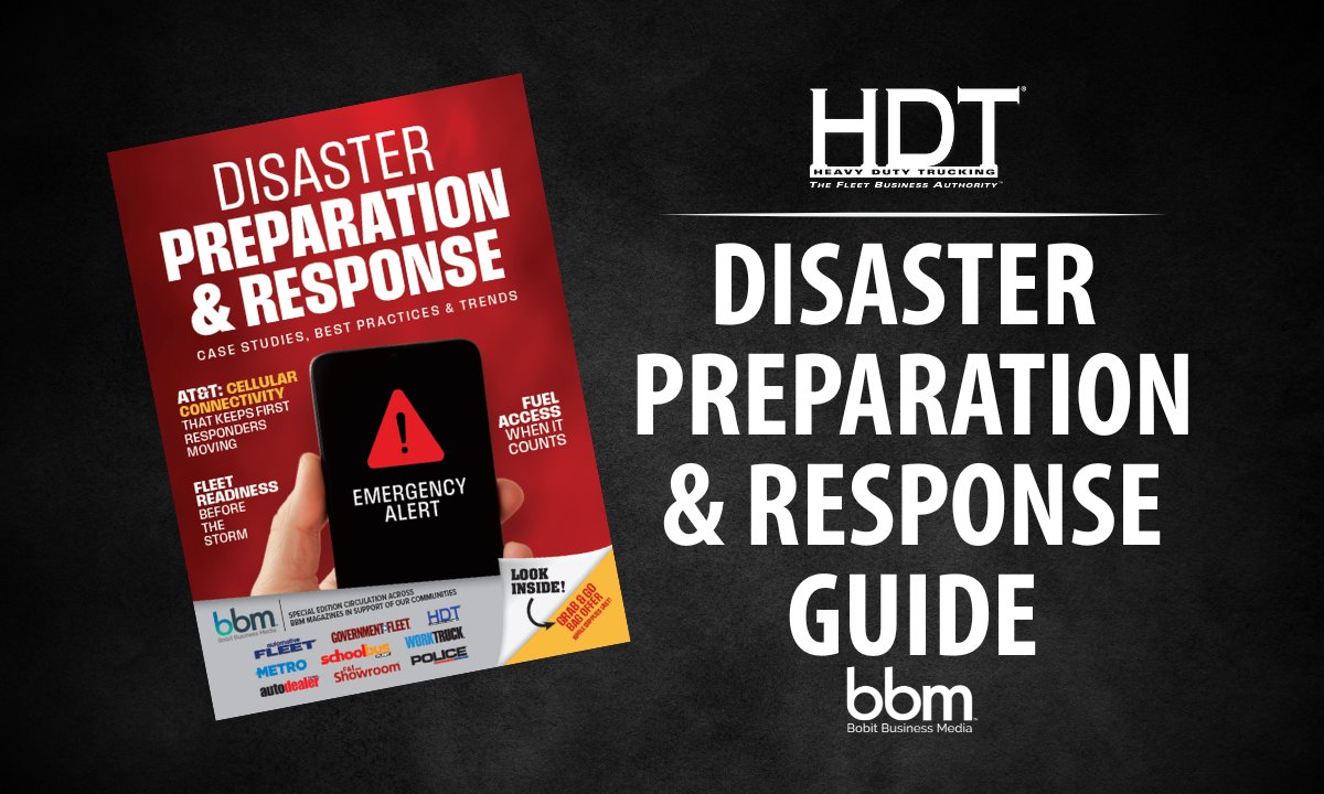 HDTrucking's tweet image. September is National Preparedness Month! 🌊Check out our special fleet disaster preparedness and response guide! 👉 loom.ly/lz-NBa8

#disasterpreparedness #naturaldisasters #NPM2025