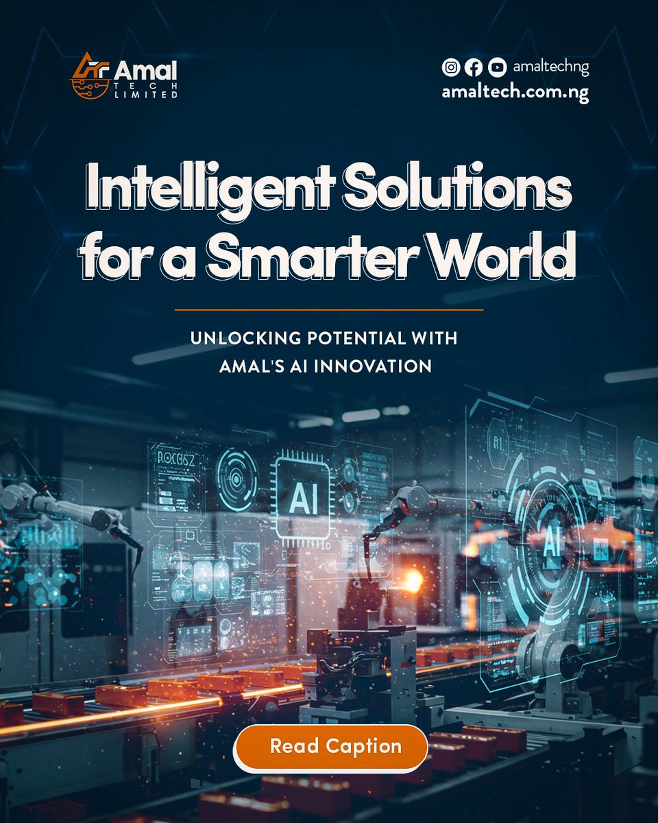 Ever wonder what makes a manufacturing process truly "smart"? It's the silent power of AI. 

We’re using artificial intelligence on our production lines to ensure every component is perfect and efficient.

Hashtags:
#AI #BehindTheScenes #Amaltech #Manufacturing #Robotics