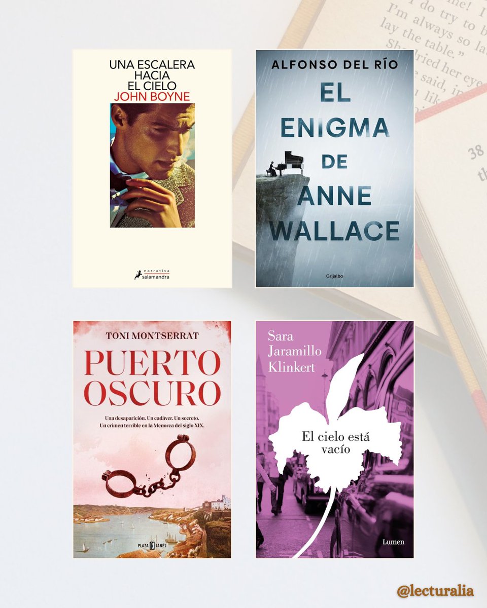 Menuda primera semana de septiembre, ¡está llena de estupendas novedades literarias! 📚

Arturo Pérez-Reverte, Chimamanda Ngozi Adichie, Carla Montero, Cristina Fernández Cubas... ✍️

¡No te pierdas ningún lanzamiento! ➡️ bit.ly/3vpvC8E