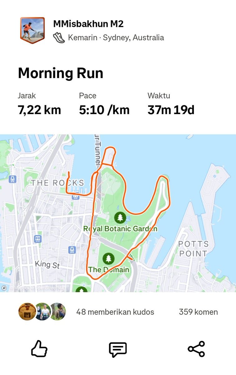 ErlanggaAradit's tweet photo. @Mangun666 @MurtadhaOne1 Buset ada juga yang belain, wkwkwk. Ini foto bukti beliaunya terdaftar sydney marathon. Tapi betul beliau akhirnya nggak join di eventnya, karena terpantau di strava beliau lari di hari yg sama di sydney 7 kilo. Tetep lari loh di sydney! Negara lagi kacau gini padahal.. https://t.co/vFXGgzL3yt