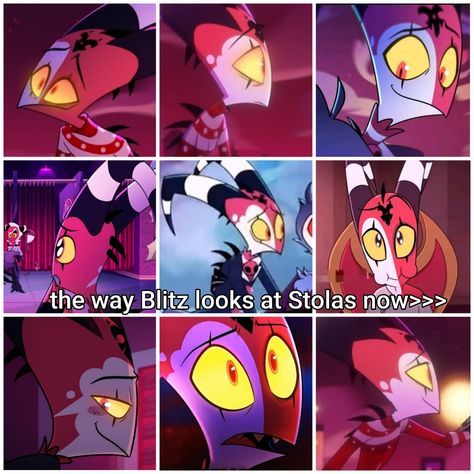 Can't wait to see more of Blitz simping over Stolas in season 3 ✨ #Blitzø #Stolitz #HelluvaBoss