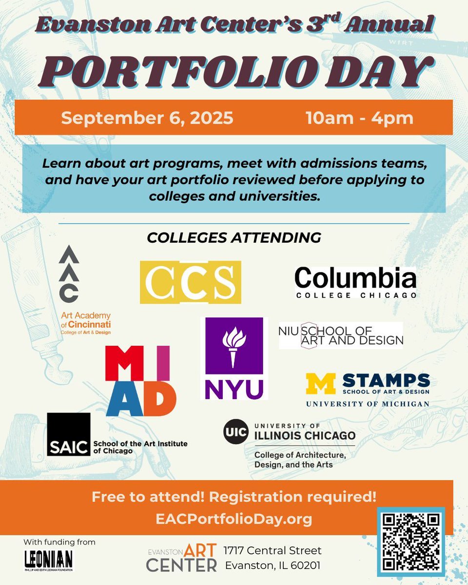 Evanston Art Center tweet media