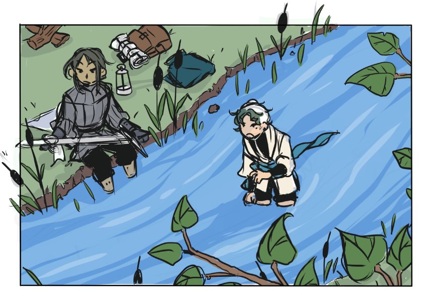 GarbageKnight's tweet image. Few doodles,  I've definitely lost steam