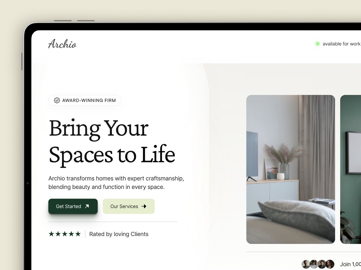 pranavnb_'s tweet image. Thumbnail Update for Archio Template,

Archio is an interior &amp;amp; Home Renovation @framer Template. 

Link below⬇️