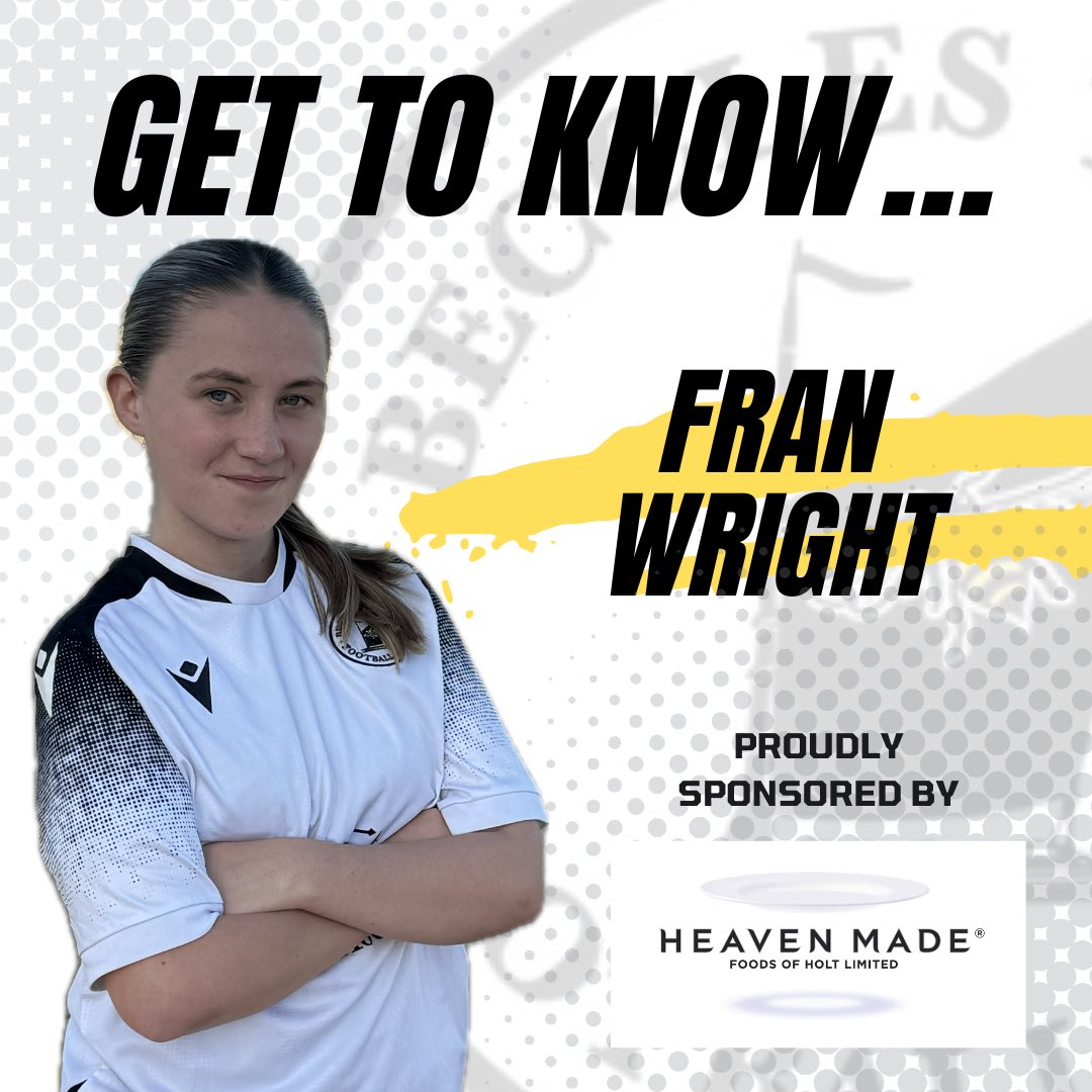 11Beccles's tweet photo. Get to know another of our new recruits!
Swipe to learn more about Fran!π€π€
#upthetown #thisgirlcan #ifyoudontknowgettoknow https://t.co/B6c6ARhGkH