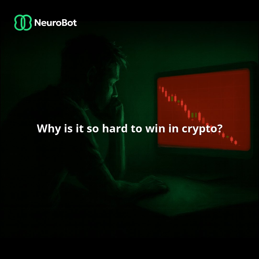 What makes crypto harder to win than any other game?