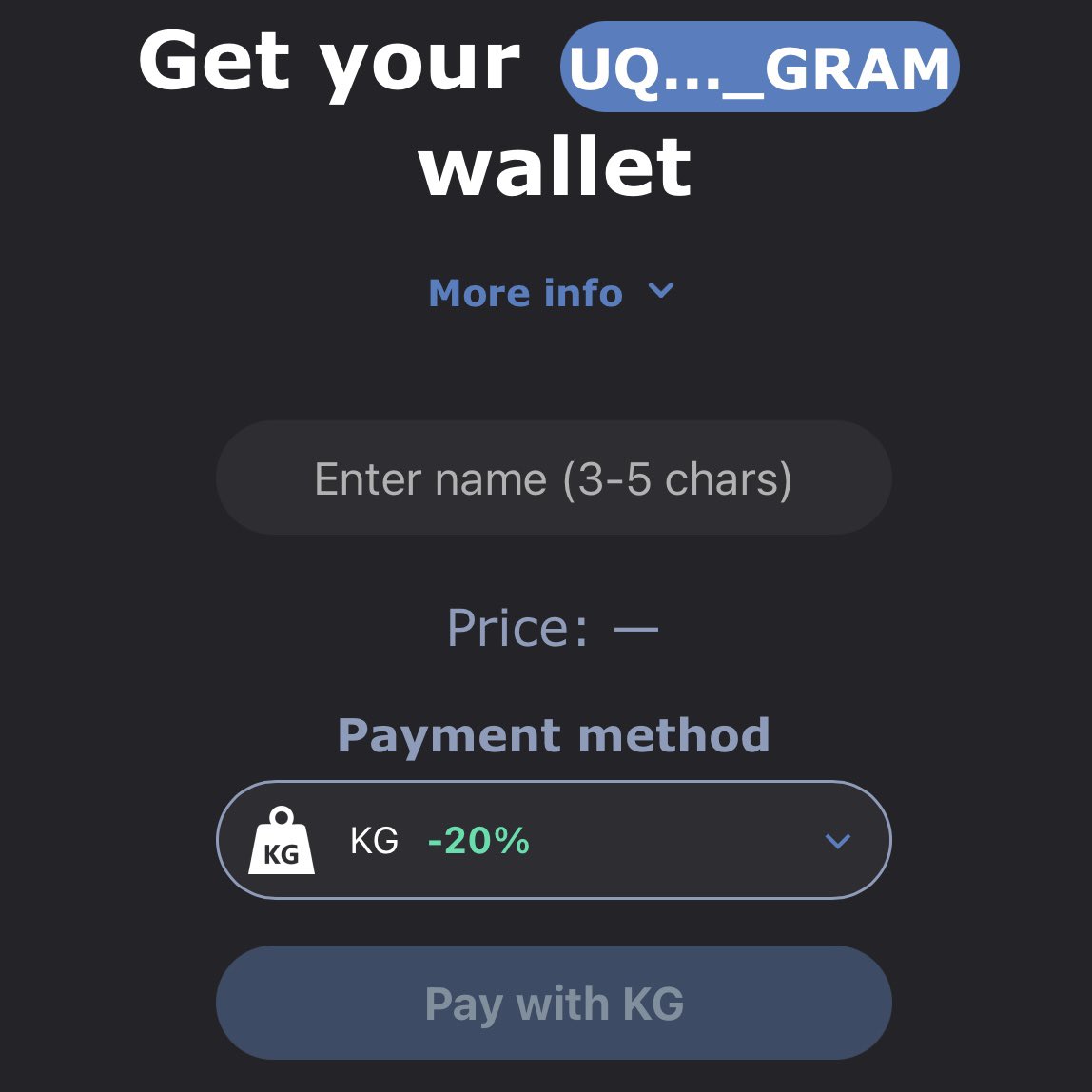 Have you ever wondered how some projects or people on TON get customized wallet addresses? like UQ….TON

There’s a way now for everyone to create one with Getton.app

- Visit the website - getton.app/?ref=UQAc57RDV…
- Choose the letters (3-5)
- Pay the fee
- Import