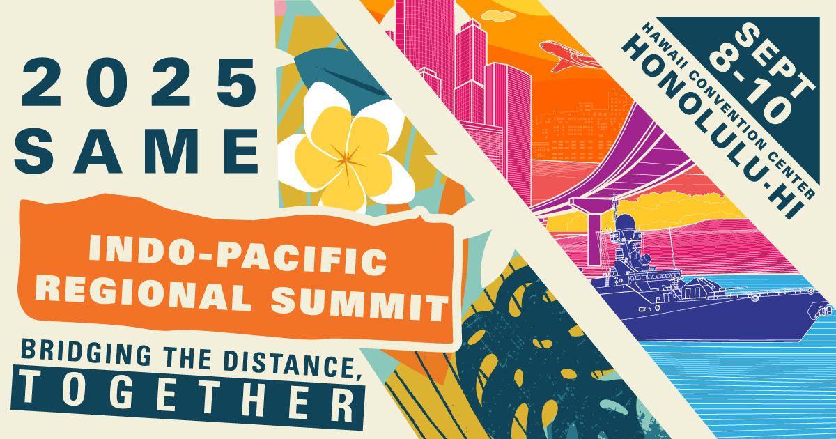 “Aloha” is more than “hello”—it’s a spirit of unity and kindness central to Hawaiian culture.  Share your aloha at the SAME Indo-Pacific Regional Summit next week in Honolulu!

See the full schedule of events and sessions at IPRS here: bit.ly/428nnNJ