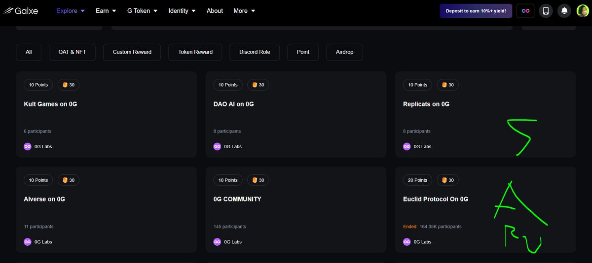 SaruCrypto's tweet photo. 0G vừa mở thêm 5 task mới, các bác vào làm.

Lén lén mở thế này bị Saru phát hiện, mới có 10 người làm...
@0G_labs 
Link
🔰🔰🔰
https://t.co/oSZipGCNBH

Làm tới 10/09 là END, đúng thời điểm airdrop luôn là đẹp.

#glaxe #kaito #0g_labs https://t.co/ZpJ5eHMy5x