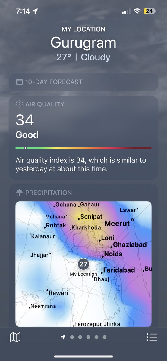 skjsaurabh's tweet image. Today Gurugram has 34 AQI

Everyone showing negative about Gurugram from last 24 hours. Sharing a positive news