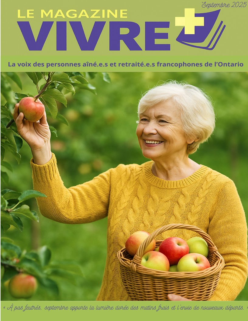 Découvrez le VIVRE+ de Septembre ici 📷
farfo.ca/vivre/