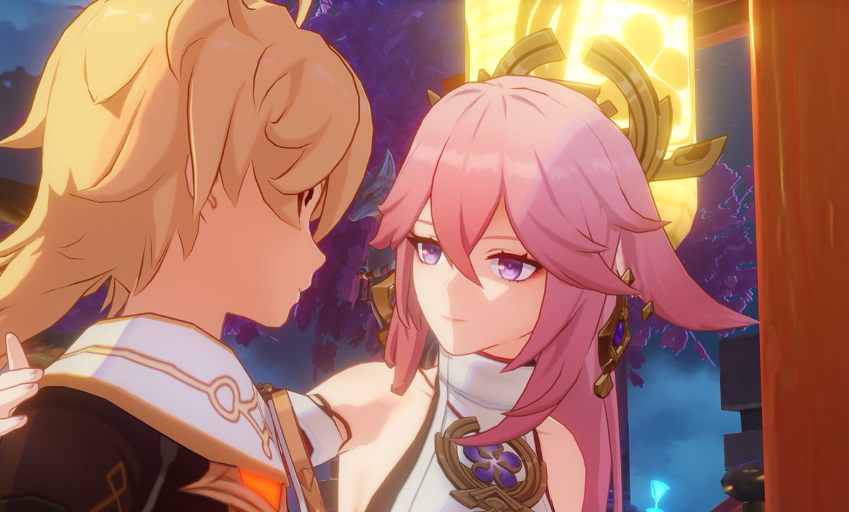 Tachyon_345's tweet image. Do you guys think aether can survive mating season with his girlfriend #yaether 💛🩷