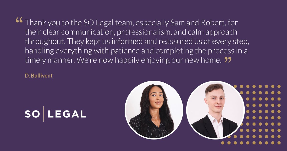 Testimonial Tuesday! Clear communication makes all the difference in a home move – and that’s exactly what clients appreciate from Sam Sperring and Robert Hooker in our Eastbourne team.

#testimonialtuesday #eastbourneconveyancing #propertylaw #conveyancing #eastbourne #lawfirm