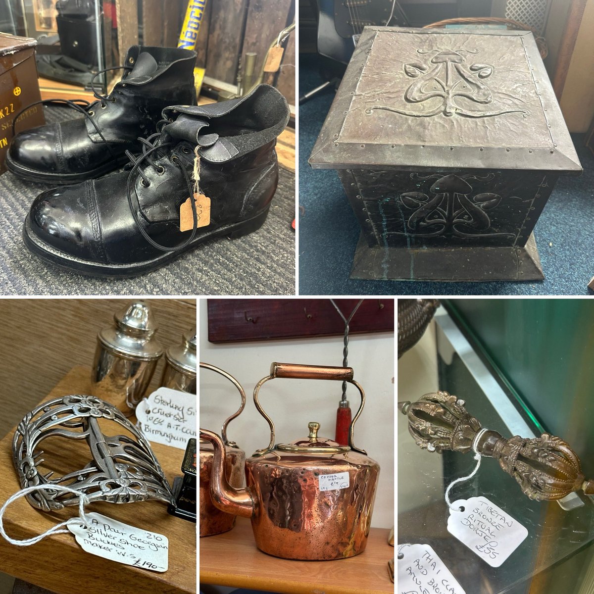 Lots of lovely things in <a href="/astraantiques/">Astra Antiques</a> 
Here until 5pm 
#astraantiquescentre #hemswell #lincolnshire #antiquescentre #antiques #supportsmallbusiness