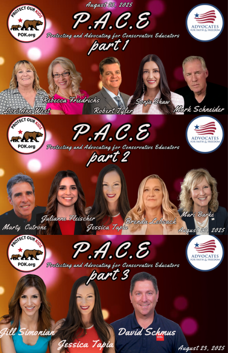 POK_NOW's tweet photo. POK Exposé - https://t.co/8LiJURBtrA 
On 8/23 in SoCal, @ProtectOurKids &amp; Advocates for Faith &amp; Freedom held the Conservative Educators Conference 🇺🇸✝️
✔️ Teachers told the TRUTH
✔️ Lawyers gave tools to fight back
✔️ Groups like @PragerU, @TPUSA + more stood strong https://t.co/2sl5I6ktlQ