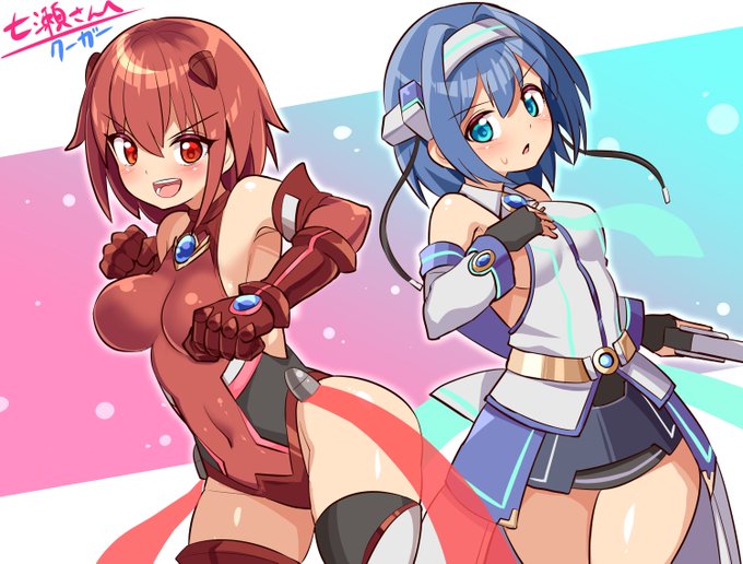 skebで依頼した  
うちの子変身ヒロインが納品されました  

「うちよそ 変身ヒロインな二人」

コラボ相手⇒ほーらい。様(@birth_634)の
シュトラールブラウ(宗雪アオイ)ちゃん
をお借りしました!

次リプで絵師様紹介になります～ 