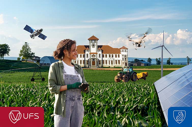 UFSweb's tweet photo. For the first time in its history, the UFS will offer a full four-year engineering degree. The new BEng in Agricultural & Biosystems Engineering will be presented from 2026, alongside postgraduate degrees in Ecological and Nature-based Engineering Sciences – first of their kind in Africa. Read more: https://t.co/l0O62IebV2 
#UFS #Engineering #FutureFocused