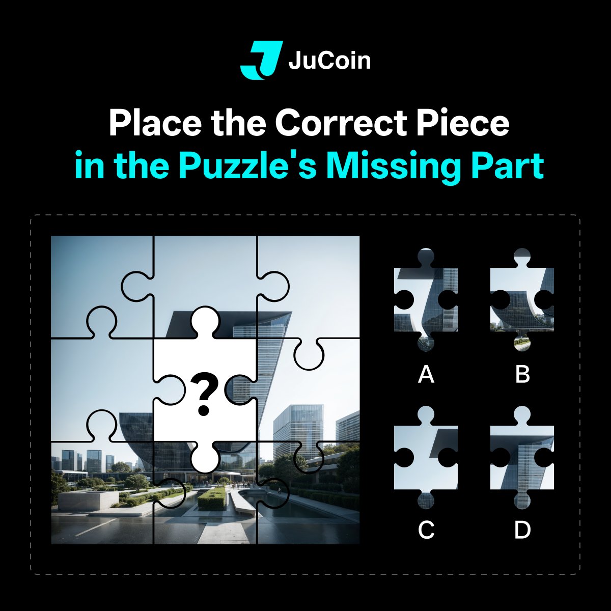 🧩 Solve the puzzle, win USDT!

📌 How to win? 
1️⃣ Comment your answer below + tag 3 friends
2️⃣ RT this post
3️⃣ 5 lucky winners, 10 USDT reward each 

⏳ Ends: Sept 4
👇Act fast⚡️

#giveaway #JuCoinGame
