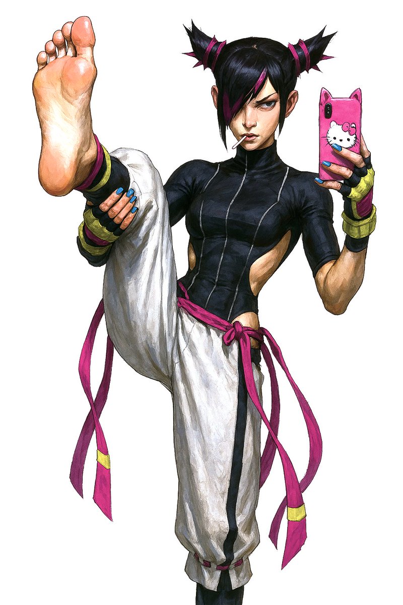 ShadalooPR's tweet image. Shadaloo Personnel Guide #42

Name: Juri Han
Affiliation: Hired Assassin

She says she hates us and wants to kill the Boss, but she&apos;s always keeping her ONE EYE OUT for our job offers! Admit you love and can&apos;t live without us already, Juri!

#StreetFighter #FinalOrder #DigitalArt