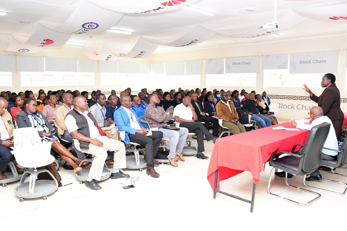 mksu_official's tweet photo. Transforming Education Through CBET!
MksU Vice-Chancellor, Prof. Joyce Agalo, officially opens a four-day Competency-Based Education and Training (CBET) workshop at the University for TVET Trainers from the University and 43 Vocational &amp; Technical Centers in Machakos County. https://t.co/oOpCLq3Vw4