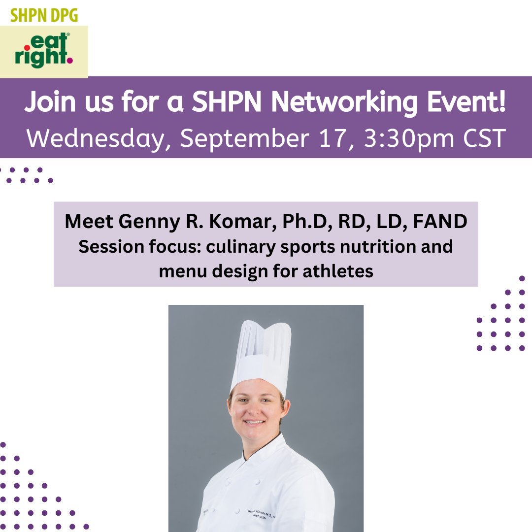 Sports and Human Performance Nutrition DPG tweet media