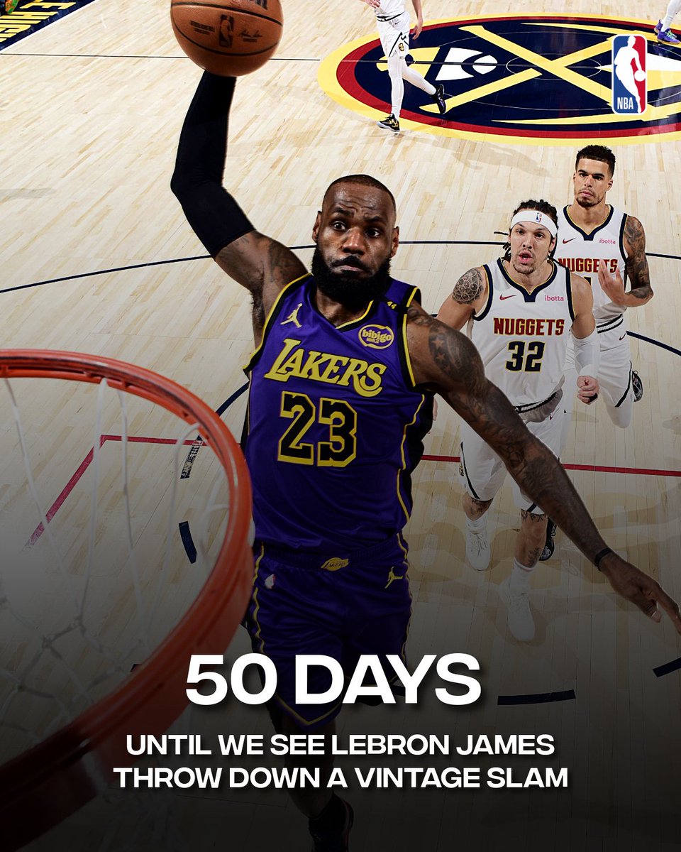 NBAIndia's tweet image. The countdown is on. 50 days to Opening Night! ⏳

#NBAIndia