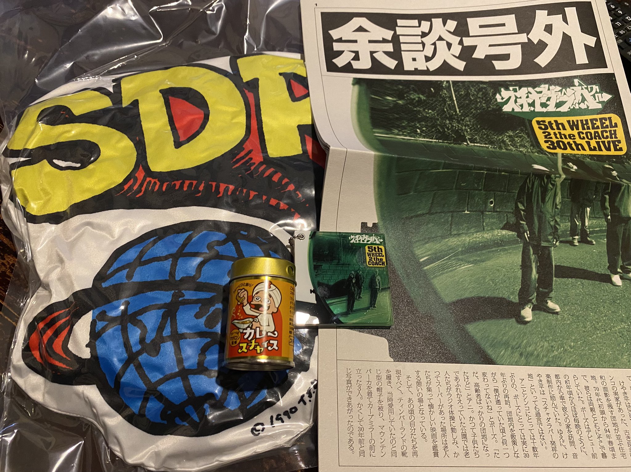 スチャダラパー カセットプレーヤー 5th WHEEL 2 the COACH 5th
