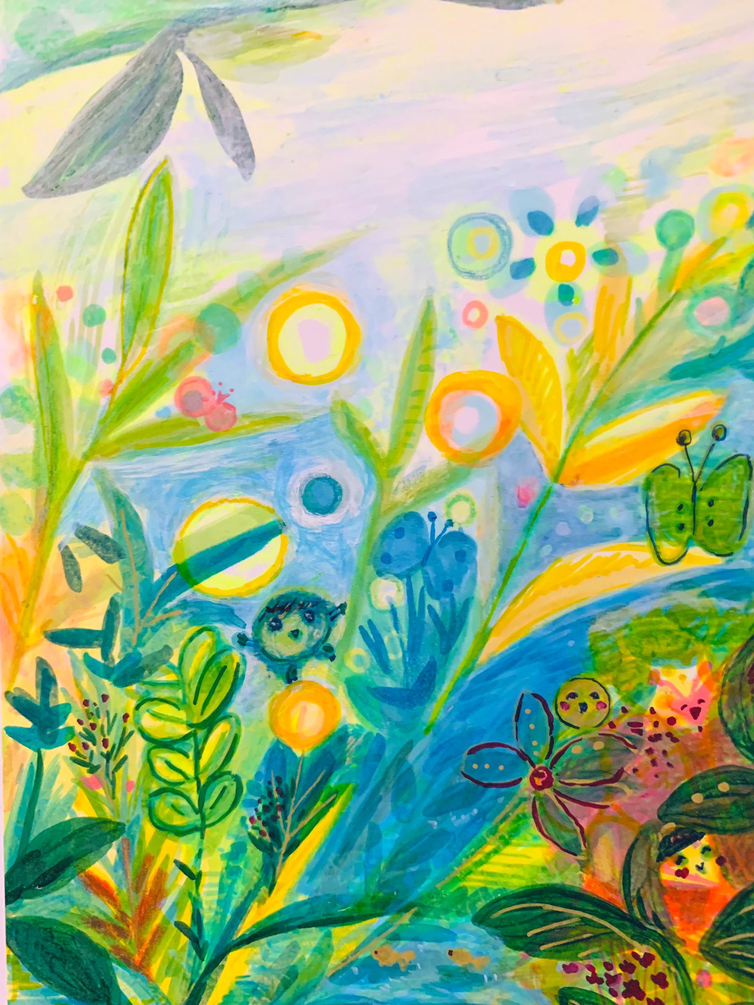絵画　ANNA．Ｋ　蛹　自由な色 特講］絵絹に花をえがく 25/09/14 – PIGMENT TOKYO