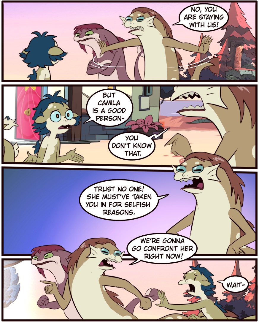 MoringmarkMark's tweet image. Home Visit #TheOwlHouse #toh