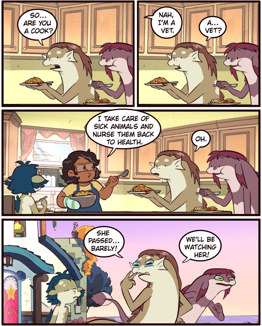 MoringmarkMark's tweet image. Home Visit #TheOwlHouse #toh