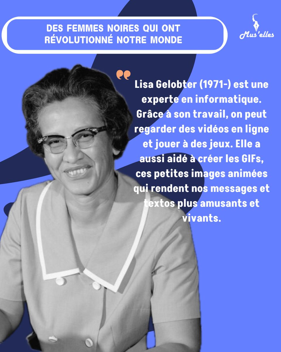Muselles1's tweet photo. Le savais tu?

#feminisme #femmesnoires #invention #science https://t.co/NbD1NEQc5E
